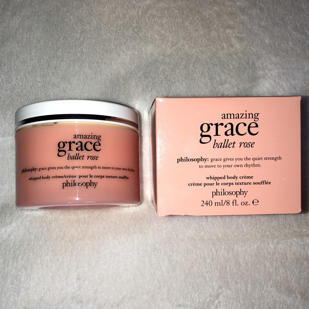 Philosophy Ballet Rose whipped body crème.